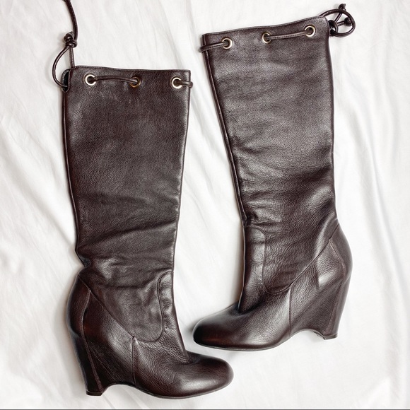 Via Spiga Brown Tall Boots - Picture 1 of 7